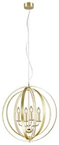 Suspensie clasica 4 becuri E14 Candela 102000403 Trio