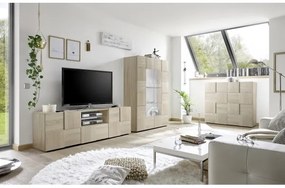 Comodă TV SERIAN, stejar Sonoma