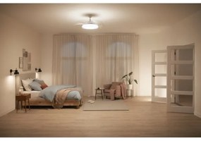 Ventilator LED de tavan Philips BLISS LED/35W/230V 5500/4000/2700K alb + telecomandă