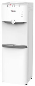 Dozator apa Oliver Voltz OV1449B, Compresor, Dulap depozitare, racire/Incalzire, Protectie copii, 10-90°C, Alb