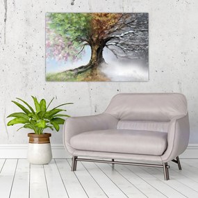 Tablou - Arborele celor patru anotimpuri (90x60 cm)