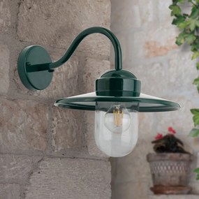 Aplica de exterior stil vintage IP44 EDWARD verde