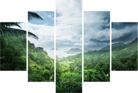Tablou -Jungla din Seychelles (150x105 cm)