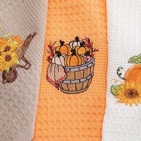 Set prosoape bucătărie vafelă DOVLEAC 40 x 60 cm 6 buc