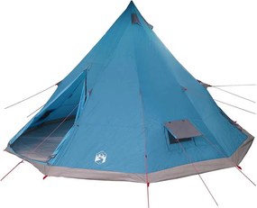 vidaXL Cort Tipi cu acoperiș albastru 560 x 560 x 300 cm tafta
