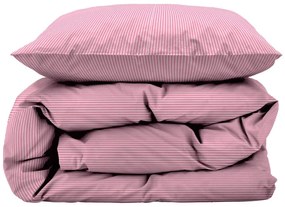 Lenjerie de pat roz din bumbac pentru pat de o persoană 140x200 cm Cheerful – Södahl