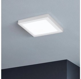 Eglo 33316 - Plafonieră LED RGBW dimabilă FUEVA-C LED/15,6W/230V 22,5x22,5cm alb