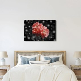 Tabloucu floare roz (90x60 cm)