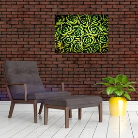 Tablou cu flori de piatră (70x50 cm)