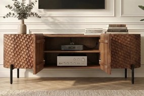 Comoda TV cu model 3D tip fagure ADLON 200cm