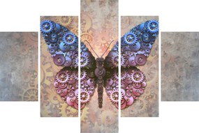 Tablou - Fluture steampunk (150x105 cm)