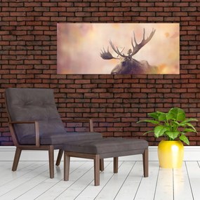 Tablou - Pădure în frunze de toamnă (120x50 cm)