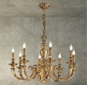 Candelabru 8 brate LUX realizat manual Amos