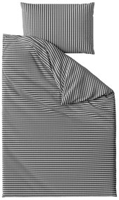 Lenjerie de pat creponata ARLENA neagra Dimensiune lenjerie de pat: 70 x 90 cm | 140 x 200 cm
