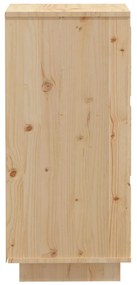 Servanta, 32x34x75 cm, lemn masiv de pin 1, Maro