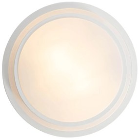 Plafoniera moderna alba 35 cm IP44 - Walden