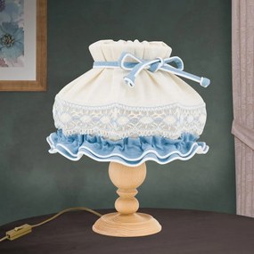 Veioza rustica din lemn KITZ