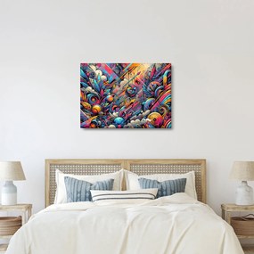 Tablou - Graffiti multicolor (70x50 cm)