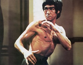 Fotografie Bruce Lee Karate Stance, Archive Photos