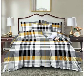 Lenjerie de pat din microfibra GREY LINE gri Dimensiune lenjerie de pat: 70 x 90 cm | 140 x 200 cm