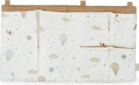 Buzunar pentru pătuț fildeș din bumbac organic 42 cm Dreamland – Cam Cam Copenhagen