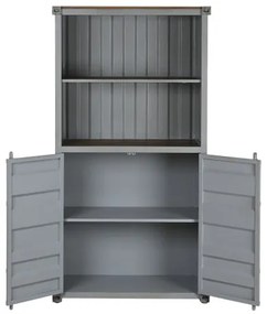 Bufet, gri, din metal, stil industrial, Cargo