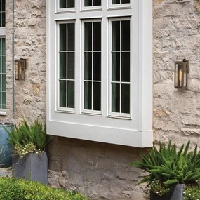 Hinkley HK-SAG-HARBOR-S-BU - Aplica de perete pentru exterior HARBOR 1xE27/60W/230V IP44