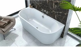 Cada freestanding Kolpasan Dream-SP alb 170x75 cm lipitadeperete,BTW