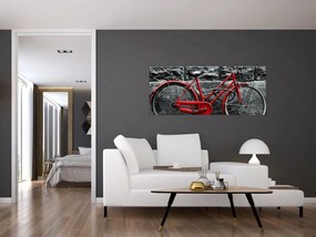 Tablou - Bicicleta istorică (120x50 cm)