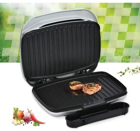 Heinner HEG-F1000SL - grill de contact 1000W/230V crom mat/negru