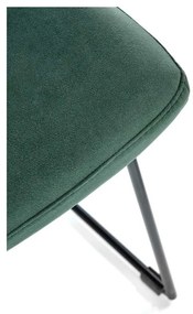 Scaun de bucătărie Vera, verde închis