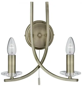 Aplica de perete moderna design alama Ascon 4162-2AB SRT