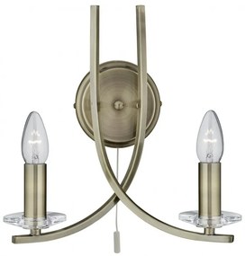 Aplica de perete moderna design alama Ascona 4162-2AB SRT