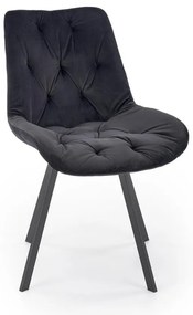 Scaun de bucaterie Ollie, negru