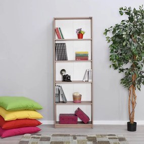 Biblioteca Adore Modern, 5 rafturi, 64x182x26 cm