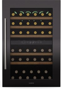 Klarstein Frigider pentru vinuri Vinsider 57 Duo, 2 zone de răcire, 57 sticle, aparat încorporat