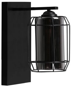 Lampă de perete JONERA 1xE27/40W/230V negru