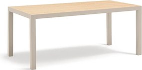 Masă de dining cu blat din lemn de stejar 75x180 cm Alma – Teulat