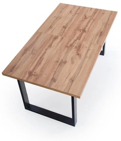 Masa extensibila Venom 135 stejar - L135/185xl90xh74 cm