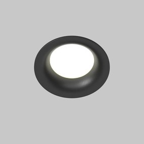 Spot incastrabil tavan fals cu protectie IP65 Slim negru