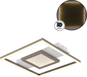 Globo 67324-24C - Plafonieră LED PIKARA LED/18W/230V 3000K 35x33 cm