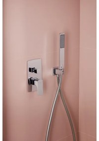 Set de duș cu baterie ascunsă KFA Armatura 5539-511-00 MOKAIT crom lucios