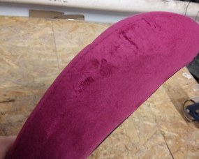 Reducere Scaun de birou visiniu AVOLA VELVET calitatea II
