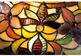 Elstead QZ-KAMI-F - Plafonieră Tiffany KAMI, 2x E27, 60W, 230V