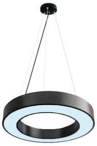 Lustră LED dimabilă pe cablu LED/45W/230V 3000-6500K negru + telecomandă