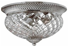 Plafonieră Hinkley HK-PLANT-F-L-PL PLANTATION 3xE27/60W/230V argintiu