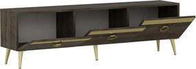 Comoda TV, Hanah Home, Safar, 150x30x45 cm, Maro