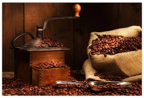 Tablou cu cafea (90x60 cm)