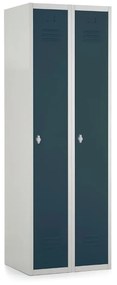 Dulap metalic, 60 x 50 x 180 cm, blocare cu rotire, antracit - ral 7016