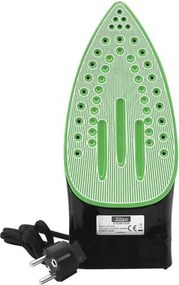 Fier de calcat talpa ceramica ZILAN ZLN2189, Verde, Putere 2200W, calcare cu aburi si uscata, functie autocuratare
